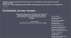 Desktop Screenshot of lavka.pl